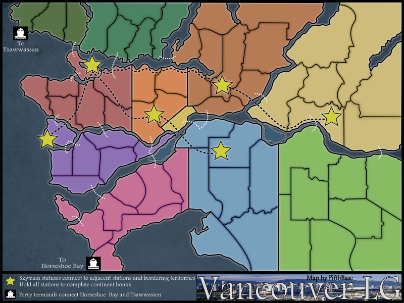 the map